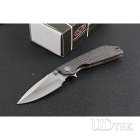 Microtech new fire version DOC (touch to death) D2 folding knife UD405129